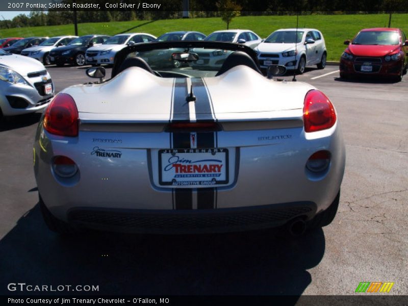 Cool Silver / Ebony 2007 Pontiac Solstice Roadster