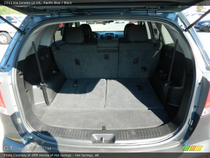 Pacific Blue / Black 2011 Kia Sorento LX V6