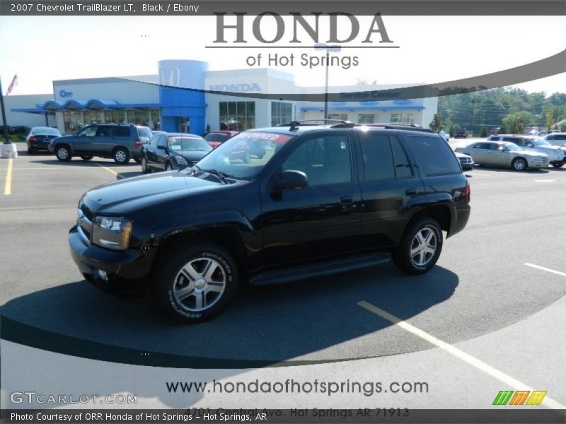 Black / Ebony 2007 Chevrolet TrailBlazer LT