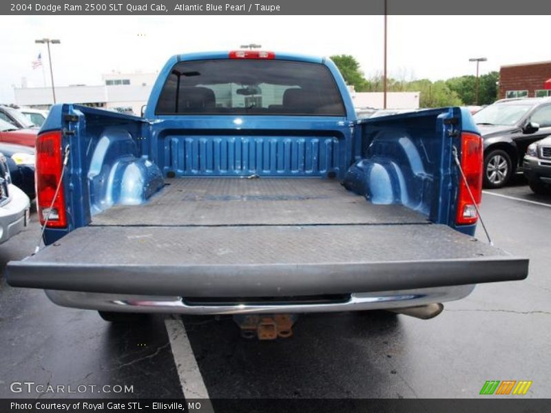 Atlantic Blue Pearl / Taupe 2004 Dodge Ram 2500 SLT Quad Cab