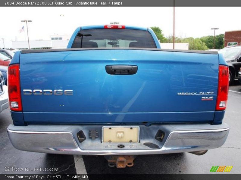 Atlantic Blue Pearl / Taupe 2004 Dodge Ram 2500 SLT Quad Cab