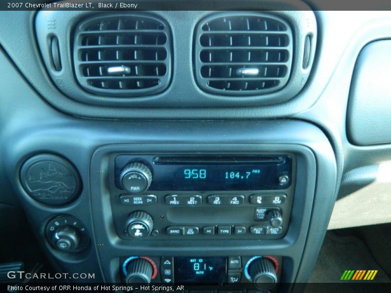 Black / Ebony 2007 Chevrolet TrailBlazer LT