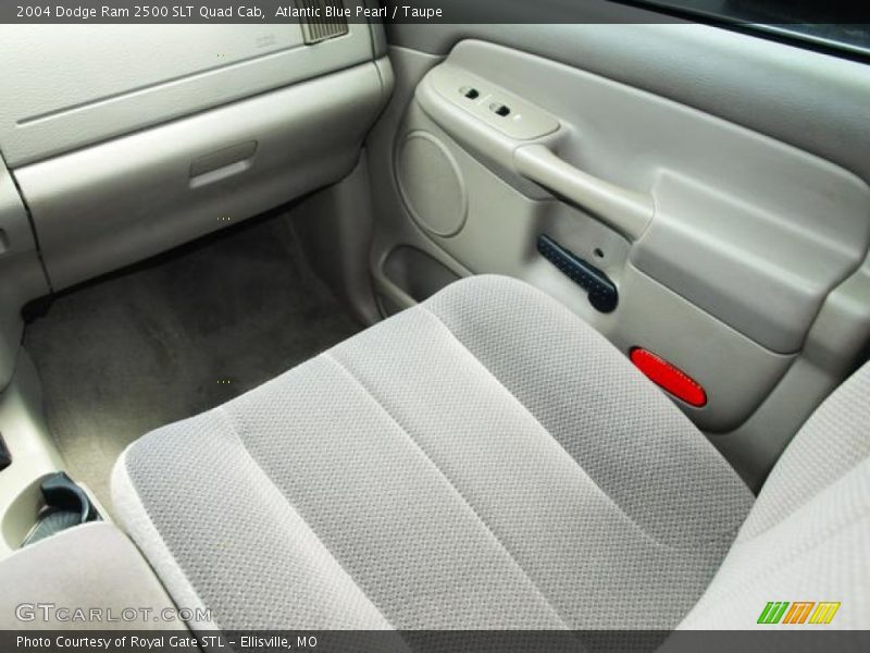 Atlantic Blue Pearl / Taupe 2004 Dodge Ram 2500 SLT Quad Cab