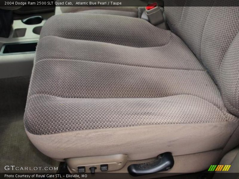 Atlantic Blue Pearl / Taupe 2004 Dodge Ram 2500 SLT Quad Cab