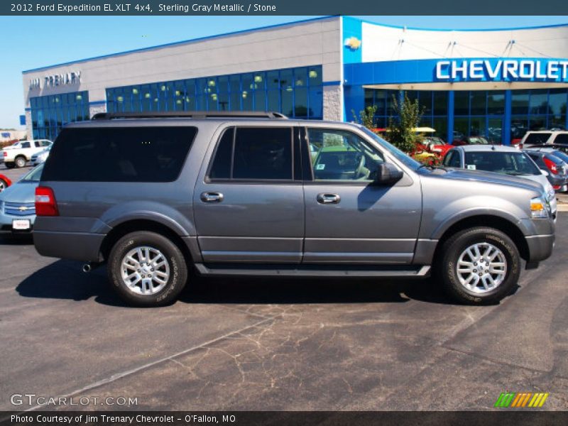 Sterling Gray Metallic / Stone 2012 Ford Expedition EL XLT 4x4