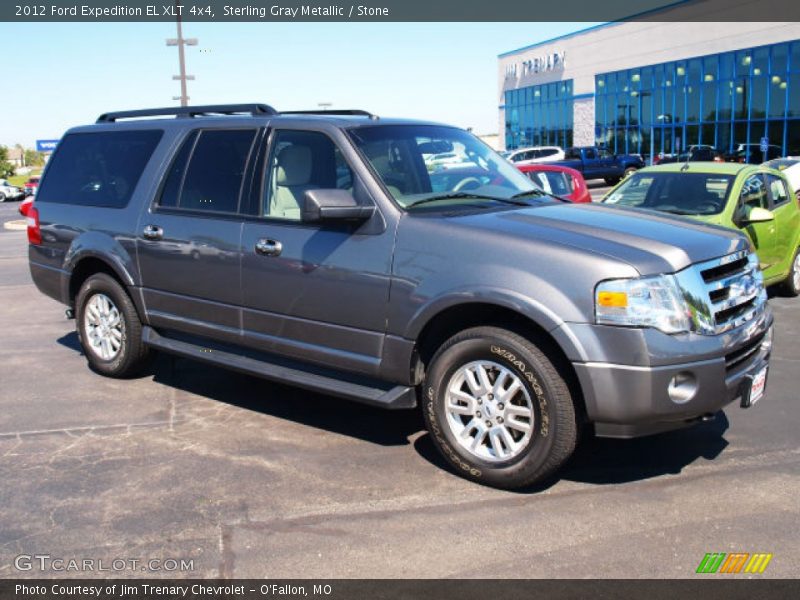 Sterling Gray Metallic / Stone 2012 Ford Expedition EL XLT 4x4