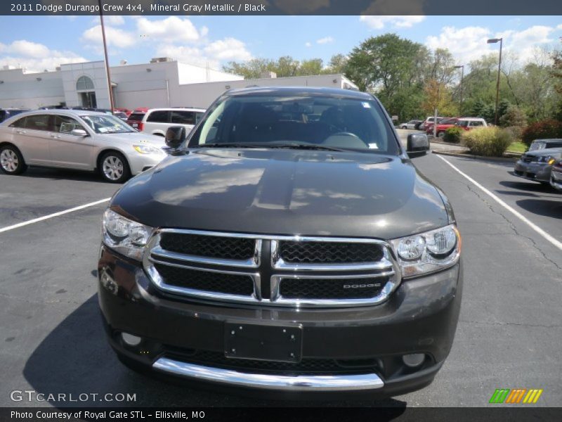 Mineral Gray Metallic / Black 2011 Dodge Durango Crew 4x4