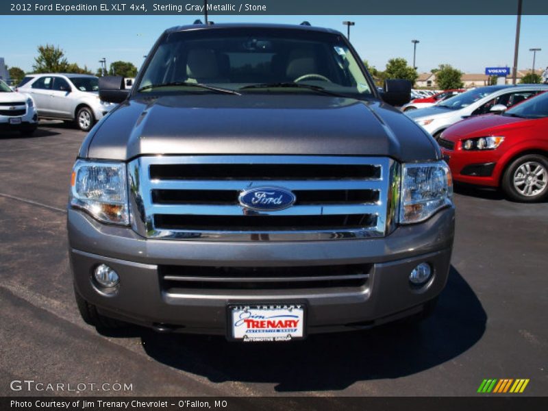 Sterling Gray Metallic / Stone 2012 Ford Expedition EL XLT 4x4