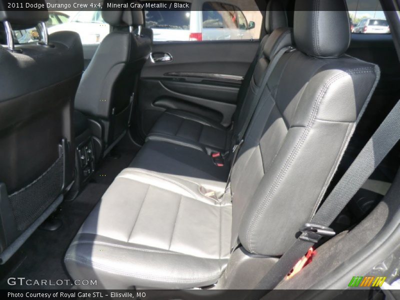 Mineral Gray Metallic / Black 2011 Dodge Durango Crew 4x4