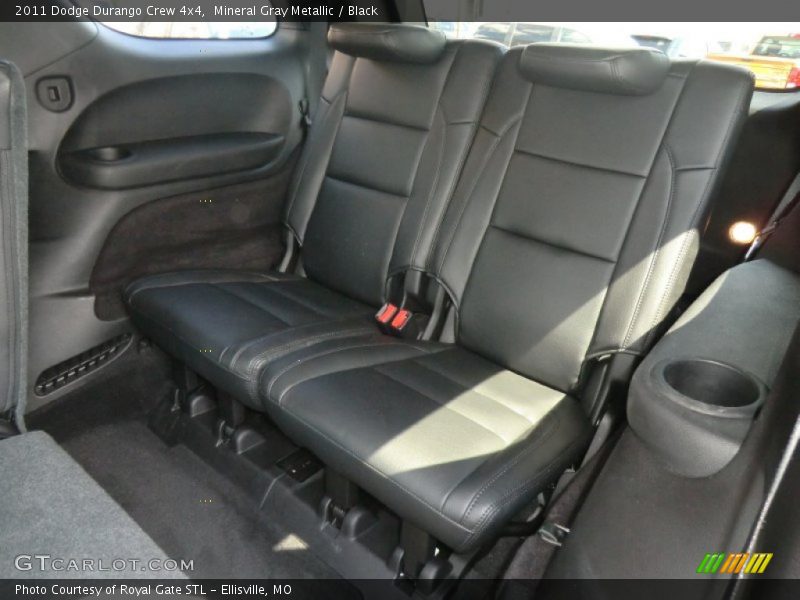 Mineral Gray Metallic / Black 2011 Dodge Durango Crew 4x4