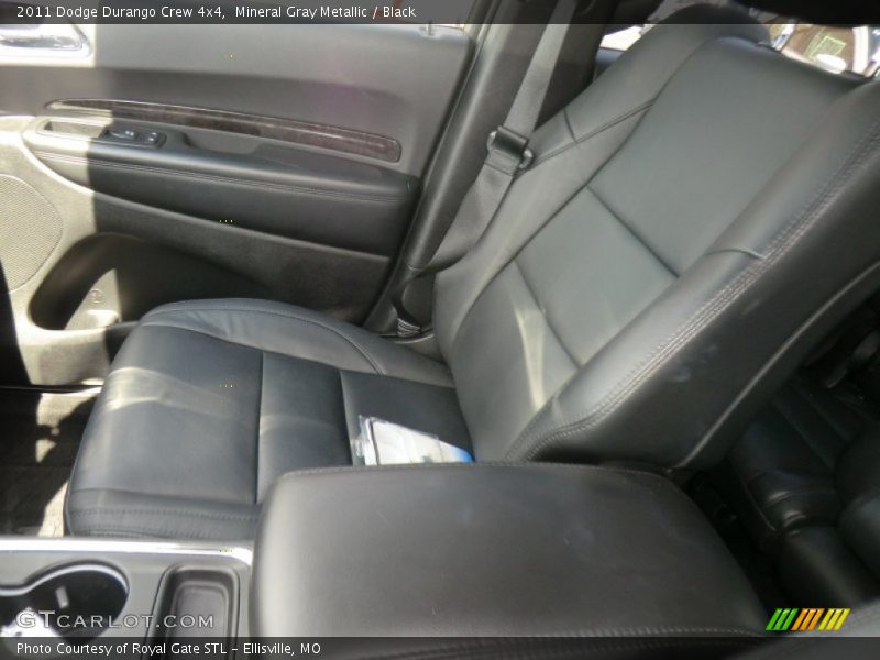 Mineral Gray Metallic / Black 2011 Dodge Durango Crew 4x4