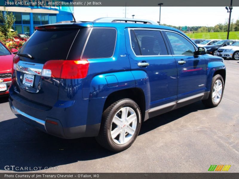 Atlantic Blue Metallic / Jet Black 2010 GMC Terrain SLT