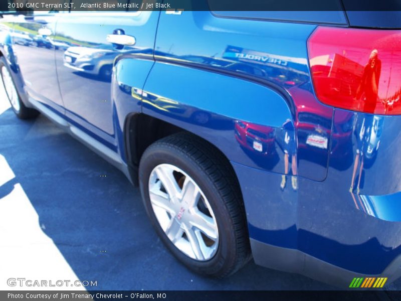 Atlantic Blue Metallic / Jet Black 2010 GMC Terrain SLT