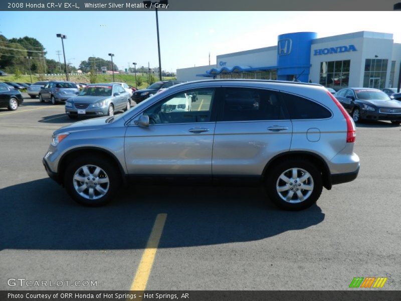 Whistler Silver Metallic / Gray 2008 Honda CR-V EX-L