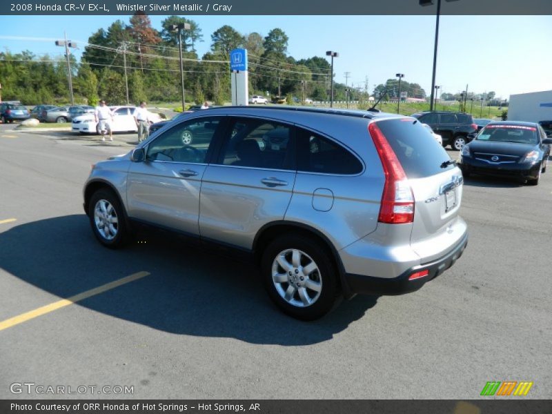 Whistler Silver Metallic / Gray 2008 Honda CR-V EX-L