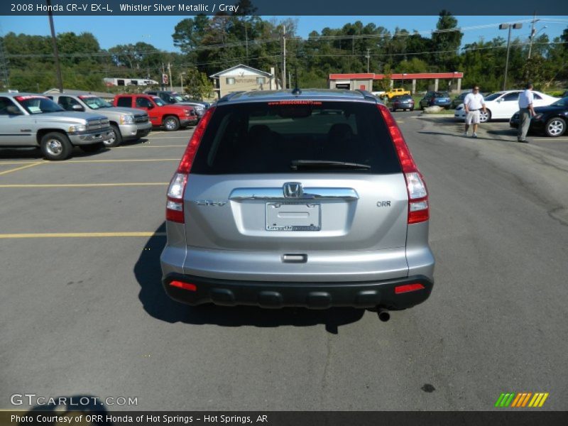Whistler Silver Metallic / Gray 2008 Honda CR-V EX-L