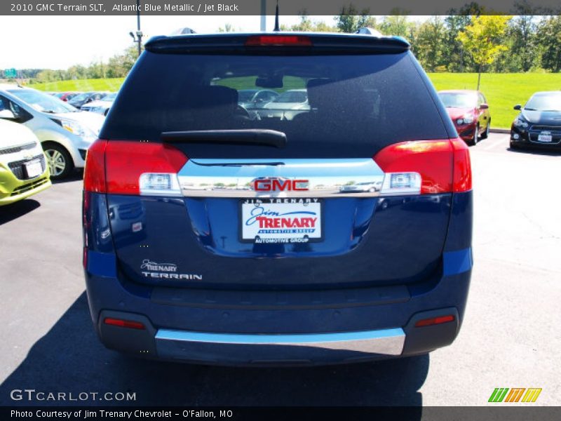 Atlantic Blue Metallic / Jet Black 2010 GMC Terrain SLT