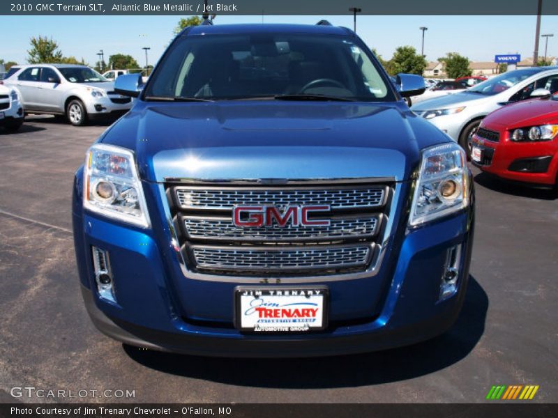 Atlantic Blue Metallic / Jet Black 2010 GMC Terrain SLT