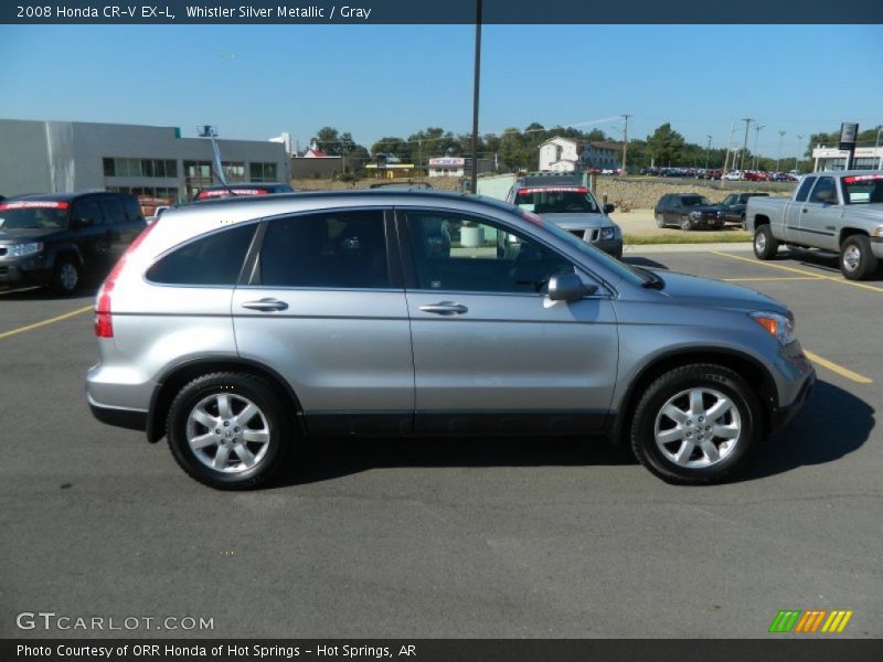 Whistler Silver Metallic / Gray 2008 Honda CR-V EX-L