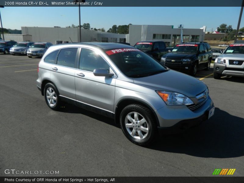 Whistler Silver Metallic / Gray 2008 Honda CR-V EX-L