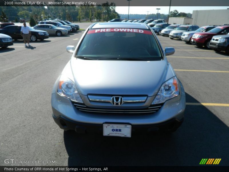 Whistler Silver Metallic / Gray 2008 Honda CR-V EX-L