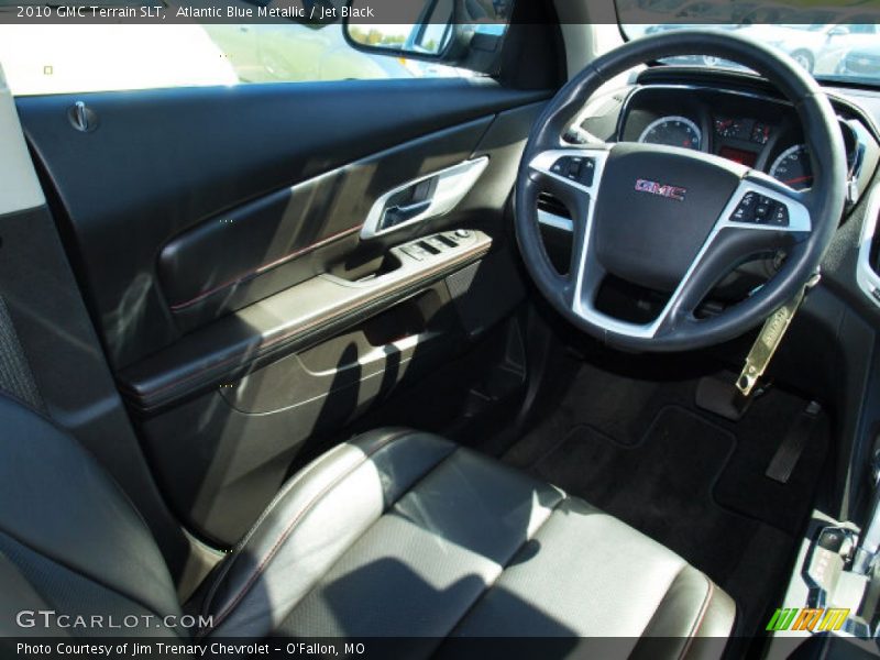 Atlantic Blue Metallic / Jet Black 2010 GMC Terrain SLT
