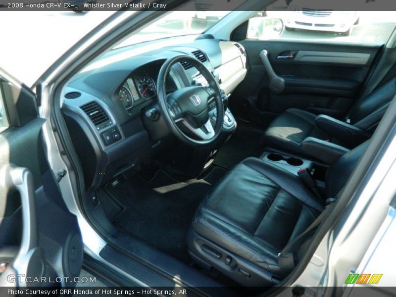 Whistler Silver Metallic / Gray 2008 Honda CR-V EX-L