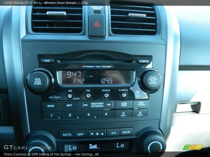 Whistler Silver Metallic / Gray 2008 Honda CR-V EX-L
