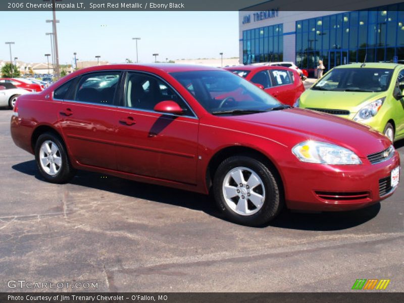 Sport Red Metallic / Ebony Black 2006 Chevrolet Impala LT