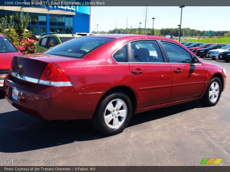 Sport Red Metallic / Ebony Black 2006 Chevrolet Impala LT