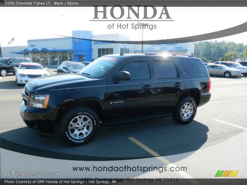 Black / Ebony 2008 Chevrolet Tahoe LT