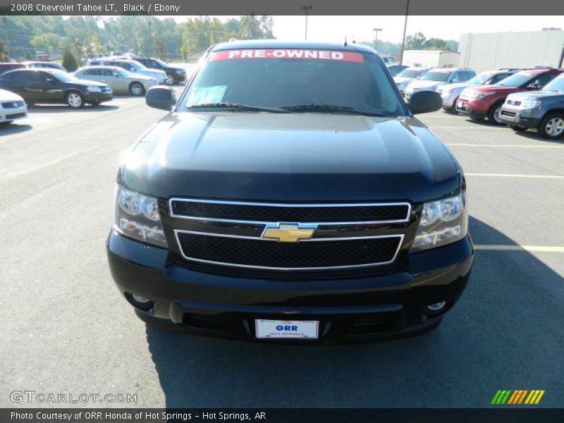 Black / Ebony 2008 Chevrolet Tahoe LT