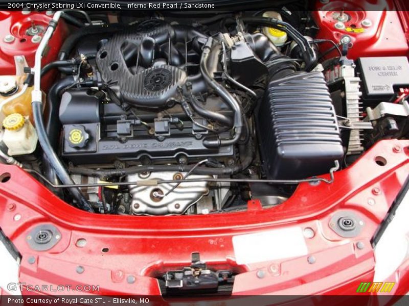  2004 Sebring LXi Convertible Engine - 2.7 Liter DOHC 24-Valve V6