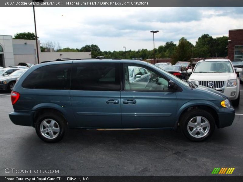 Magnesium Pearl / Dark Khaki/Light Graystone 2007 Dodge Grand Caravan SXT