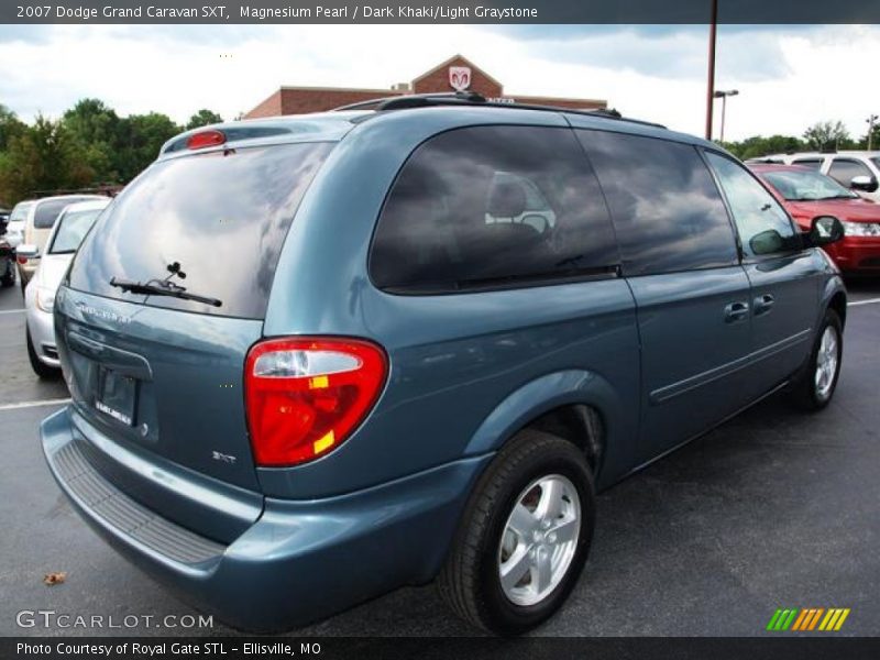Magnesium Pearl / Dark Khaki/Light Graystone 2007 Dodge Grand Caravan SXT