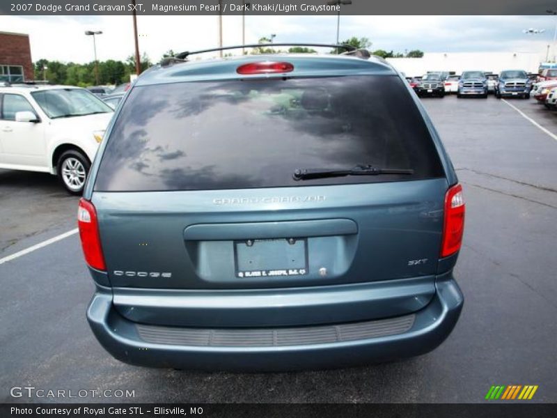 Magnesium Pearl / Dark Khaki/Light Graystone 2007 Dodge Grand Caravan SXT