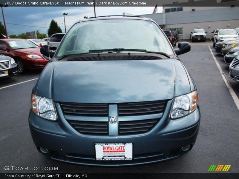 Magnesium Pearl / Dark Khaki/Light Graystone 2007 Dodge Grand Caravan SXT