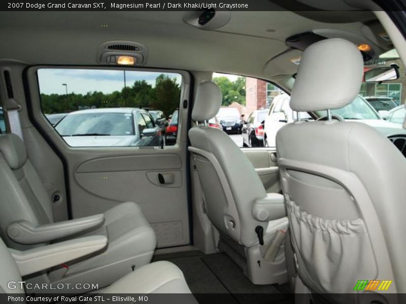 Magnesium Pearl / Dark Khaki/Light Graystone 2007 Dodge Grand Caravan SXT