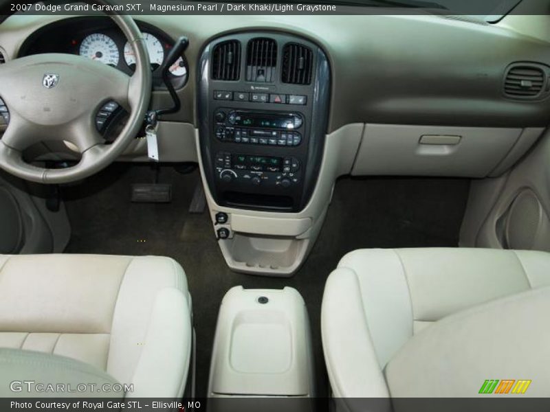 Magnesium Pearl / Dark Khaki/Light Graystone 2007 Dodge Grand Caravan SXT