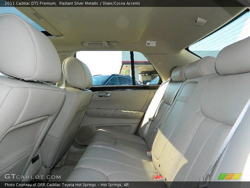 Radiant Silver Metallic / Shale/Cocoa Accents 2011 Cadillac DTS Premium
