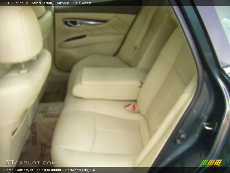 Harbour Blue / Wheat 2012 Infiniti M Hybrid Sedan