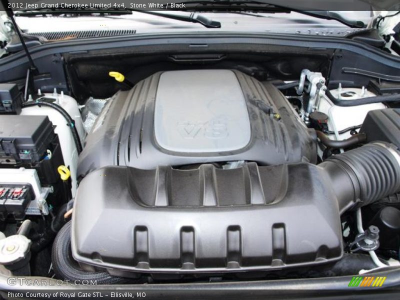  2012 Grand Cherokee Limited 4x4 Engine - 5.7 Liter HEMI MDS OHV 16-Valve VVT V8