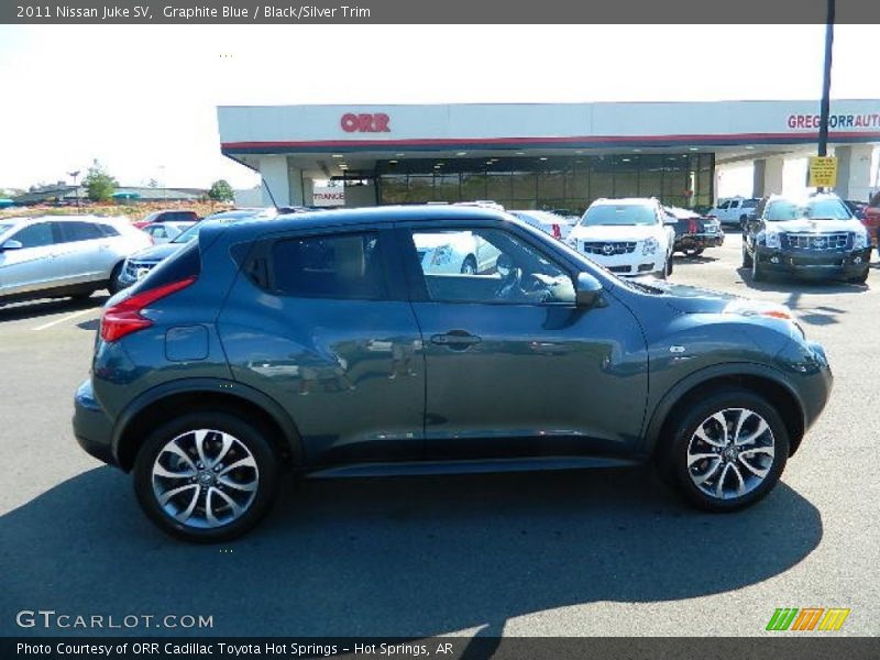 Graphite Blue / Black/Silver Trim 2011 Nissan Juke SV