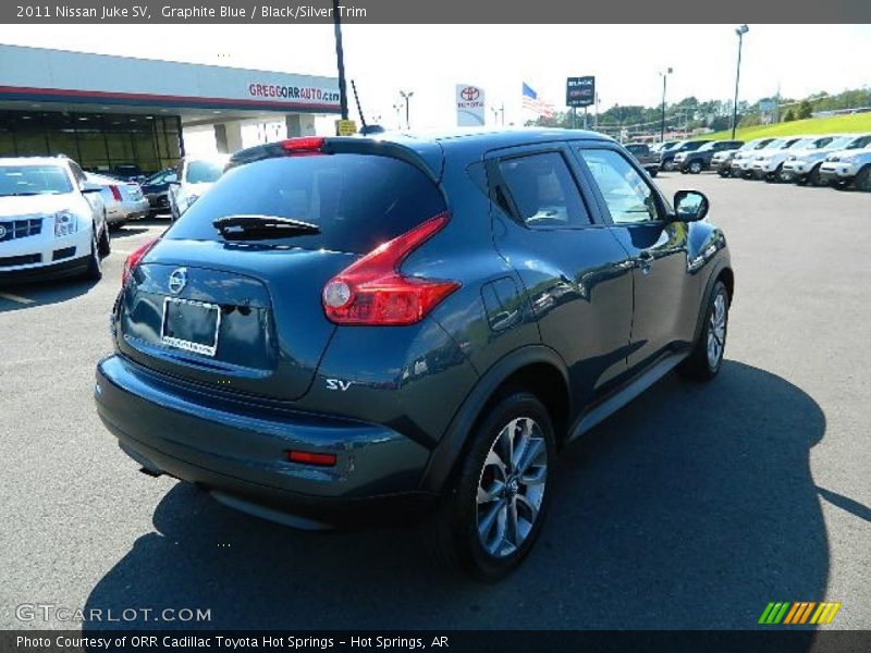 Graphite Blue / Black/Silver Trim 2011 Nissan Juke SV