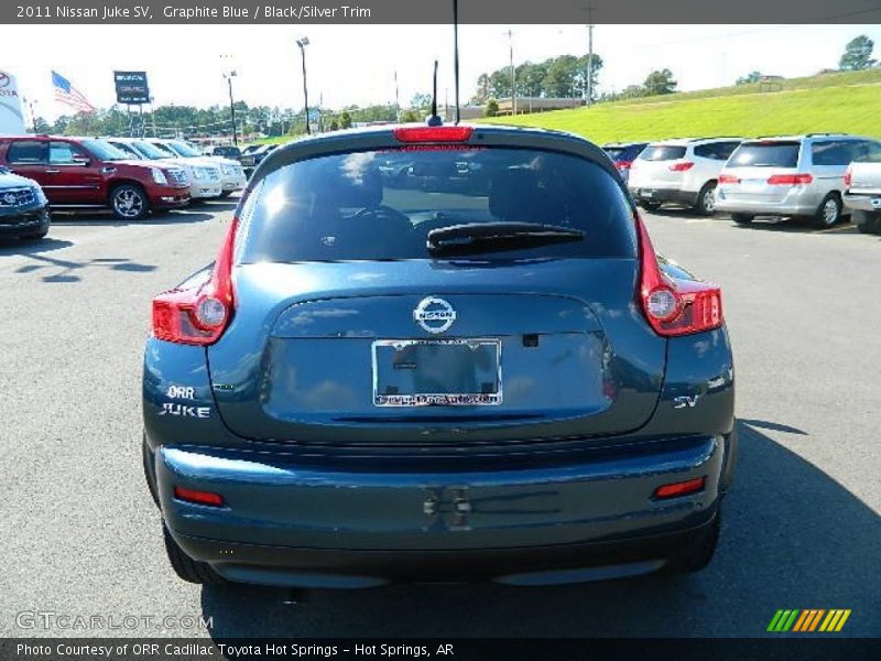 Graphite Blue / Black/Silver Trim 2011 Nissan Juke SV