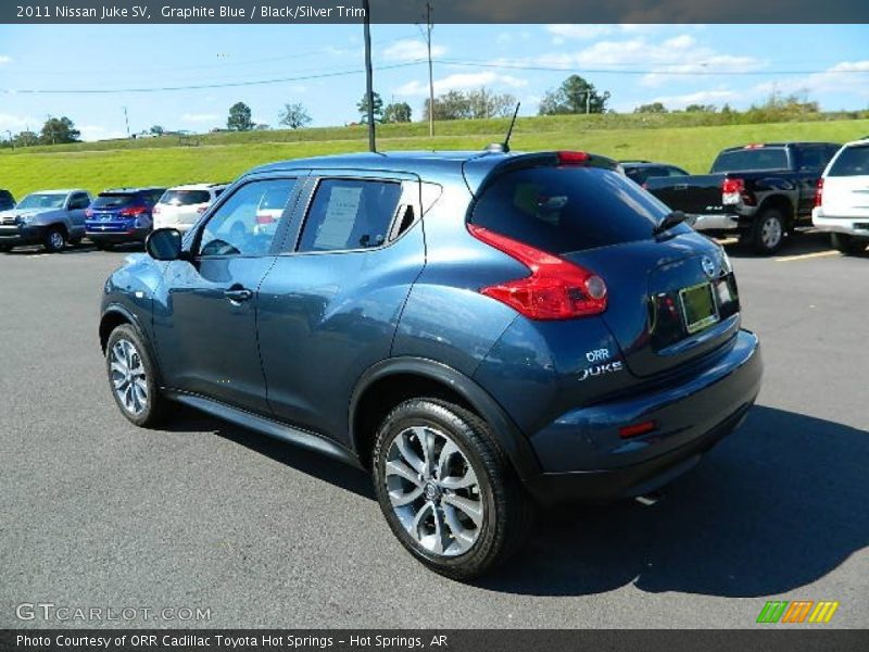 Graphite Blue / Black/Silver Trim 2011 Nissan Juke SV