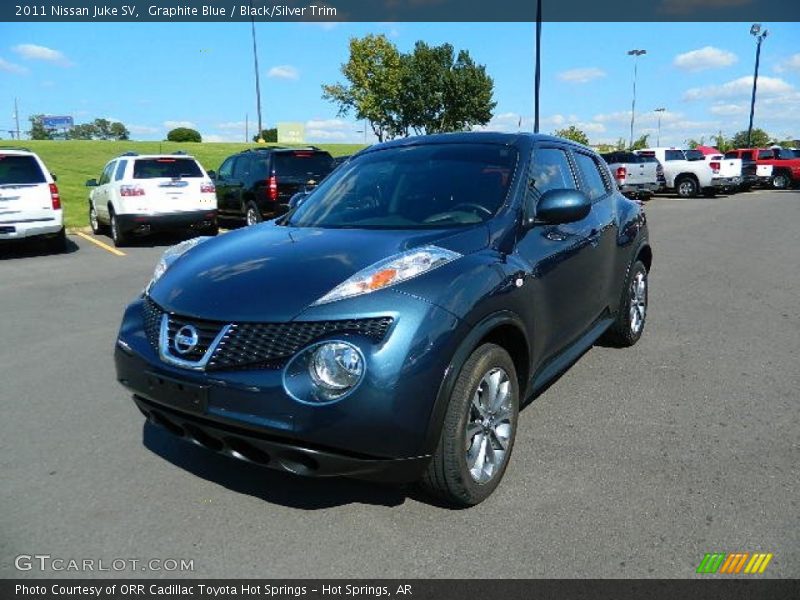 Graphite Blue / Black/Silver Trim 2011 Nissan Juke SV