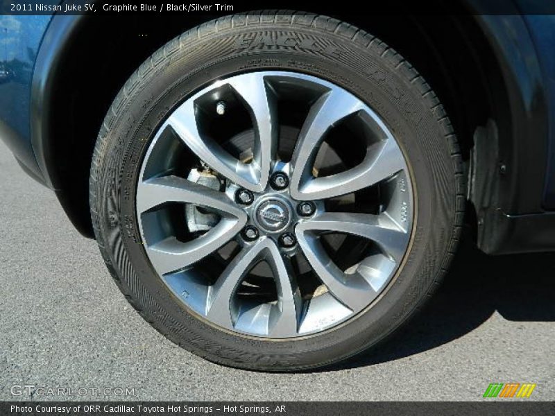 Graphite Blue / Black/Silver Trim 2011 Nissan Juke SV