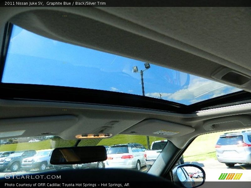 Graphite Blue / Black/Silver Trim 2011 Nissan Juke SV