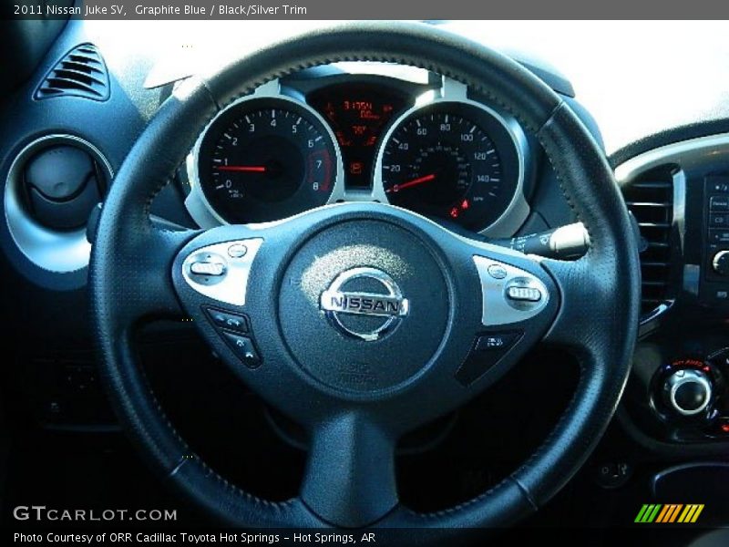 Graphite Blue / Black/Silver Trim 2011 Nissan Juke SV